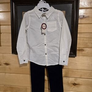 Max Studio White and Black Kids Matching Set